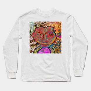 Boy's Face #2b Long Sleeve T-Shirt